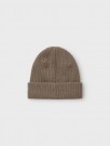 Nanson knit hat, shitake, Lil Atelier thumbnail