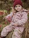 Lasnow10 snowsuit, misty rose/cherry, Lil Atelier thumbnail
