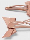 Dinja 2-pack hair clips, mocha mousse, Lil Atelier thumbnail