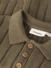 Lomon loose knit polo, kangaroo, Lil Atelier thumbnail