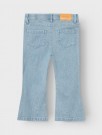 Salli slim bootcut jeans, blue denim, Lil Atelier thumbnail
