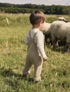 Nalu rib wool slim body, turtledove, Lil Atelier thumbnail