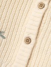Emlen embr knit cardigan baby, birch, Lil Atelier thumbnail