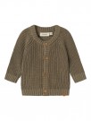 Emlen knit cardigan baby, overland trek, Lil Atelier  thumbnail