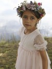 Frilla loose tulle dress, peach blush, Lil Atelier thumbnail