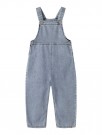 Karole loose denim overall, medium blue, Lil Atelier thumbnail