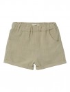 Dolie fin loose shorts, moss gray, Lil Atelier thumbnail