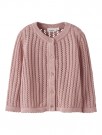 Fabiola knit cardigan baby, misty rose, Lil Atelier thumbnail
