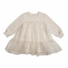 Parti dress organza, snow white, Huttelihut thumbnail
