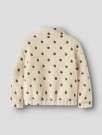 Nalo sherpa loose jacket, turtledove/apples, Lil Atelier thumbnail