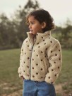Nalo sherpa loose jacket, turtledove/apples, Lil Atelier thumbnail
