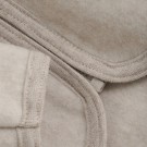 Fluffy teddy jacket cotton fleece, camel, Huttelihut thumbnail