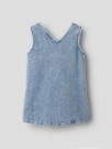 Lulia denim spencer dress, medium blue, Lil Atelier thumbnail