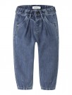 Obello baggy jeans, dark blue denim, Lil Atelier thumbnail