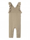 Loro knit overall, chinchilla, Lil Atelier thumbnail