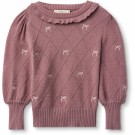 Alon bow blouse, ash rose, Fliink thumbnail