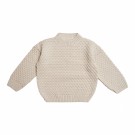 Bobbi sweater solid knit, off white, Huttelihut thumbnail
