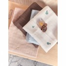 Yummy muslin cloth 2-pack, brown/clay, Oyoy thumbnail