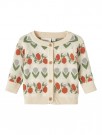 Lamai knit cardigan baby, whitecap gray, Lil Atelier thumbnail