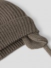 Nanson knit hat baby, shitake, Lil Atelier thumbnail