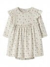 Lago mia body dress, turtledove/blue flower, Lil Atelier thumbnail