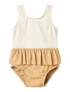 Fauce swimsuit baby, taos taupe, Lil Atelier thumbnail