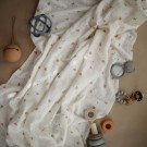Swaddle/teppe, sparrow, Mushie thumbnail