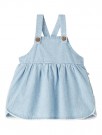 Lana loose denim skirtall baby, light blue denim, Lil Atelier thumbnail