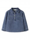 Obello loose shirt, dark denim blue, Lil Atelier thumbnail