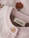 Lulio knit cardigan baby, hushed violet, Lil Atelier thumbnail