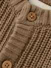 Emlen knit cardigan baby, tigers eye, Lil Atelier thumbnail