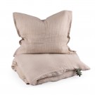 Muslin bed linen baby, seabreeze beige, Sebra thumbnail