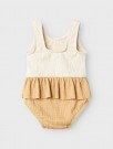 Fauce swimsuit baby, taos taupe, Lil Atelier thumbnail
