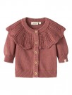 Noda knit cardigan baby, whitered rose, Lil Atelier thumbnail