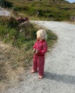 Wilma kids pique top, red/white, Fiona stories thumbnail