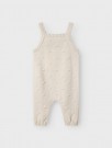 Gable knit overall, pastel parchment, Lil Atelier thumbnail
