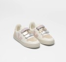 Veja v-10 leather kid, white petale thumbnail