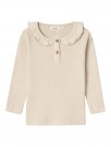 Sophia slim top, wood ash, Lil Atelier thumbnail