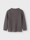 Tobie knit, pewter, Lil Atelier thumbnail