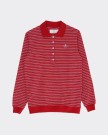 Wilma pique top, red/white, Fiona stories thumbnail