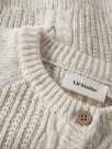Galto knit cardigan baby, turtledove, Lil Atelier thumbnail