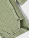 Fable slim wool body, oil green melange, Lil Atelier thumbnail