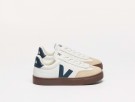 Veja volley elastic laces kid, white nautical bark thumbnail