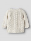 Galto knit cardigan baby, turtledove, Lil Atelier thumbnail