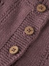 Ramla short knit cardigan baby, rose taupe, Lil Atelier thumbnail