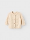 Gable knit cardigan baby, fog, Lil Atelier thumbnail