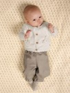 Dola knit cardigan baby, coconut milk, Lil Atelier  thumbnail
