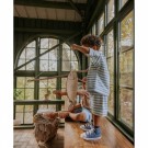 Alvin stripe shorts, sandshell/marina, Fliink thumbnail