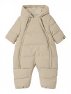 Lamedow puffer snowsuit, Oxford tan, Lil Atelier thumbnail