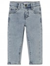 Bibi denim pants, medium blue, Lil Atelier thumbnail